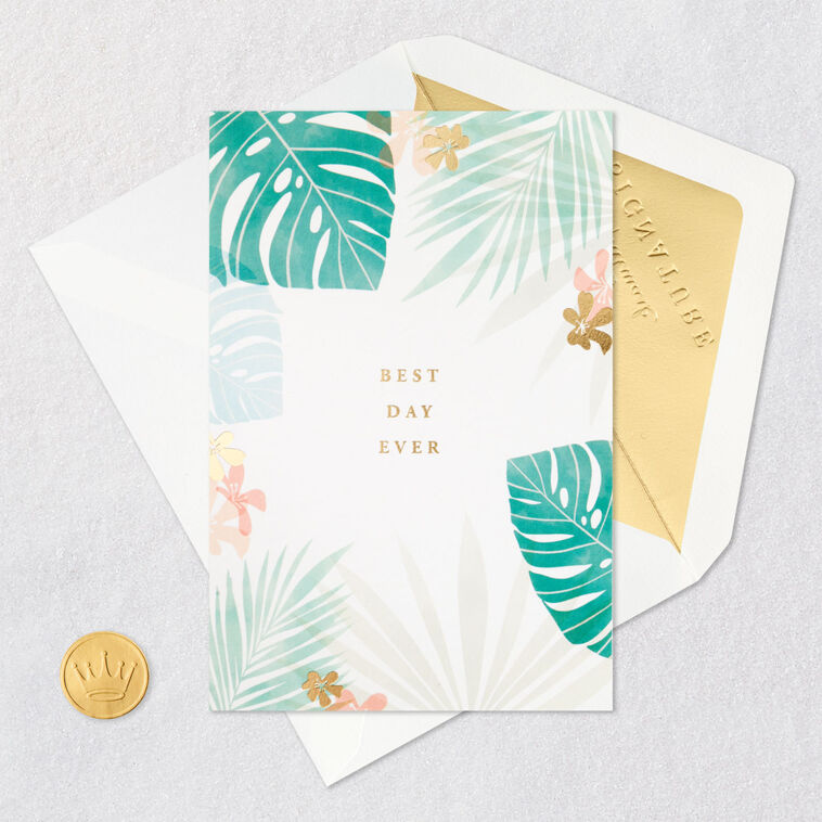 Hallmark Best Day Ever Blank Card
