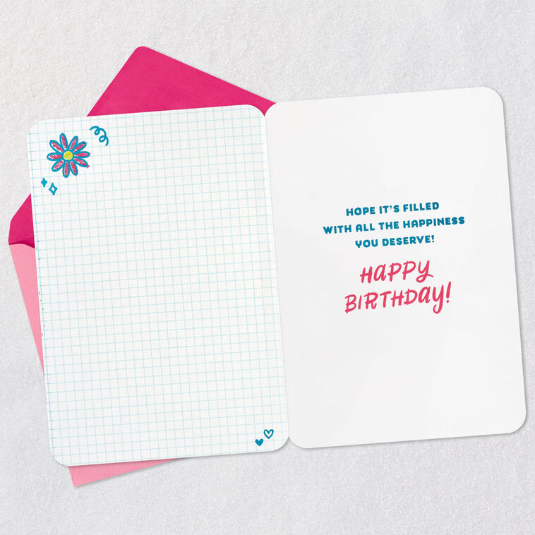 Hallmark Best Year Yet 8th Birthday Card