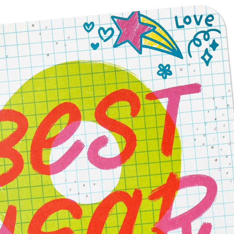 Hallmark Best Year Yet 8th Birthday Card