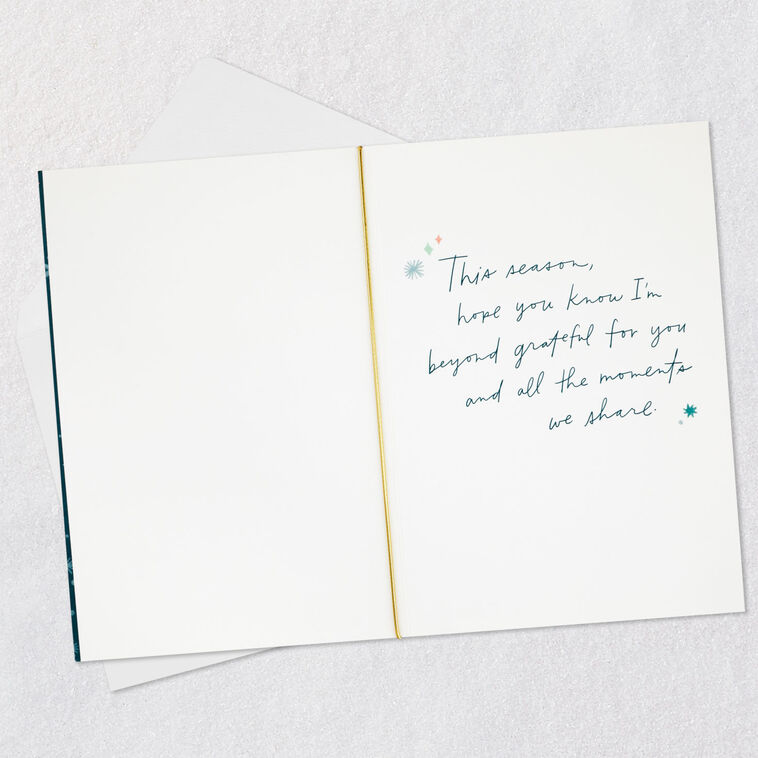 Hallmark Beyond Grateful For You Holiday Card