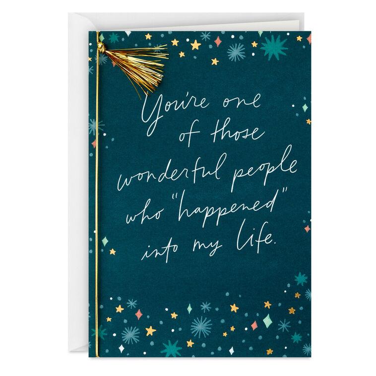 hallmark Beyond Grateful for You Holiday Card