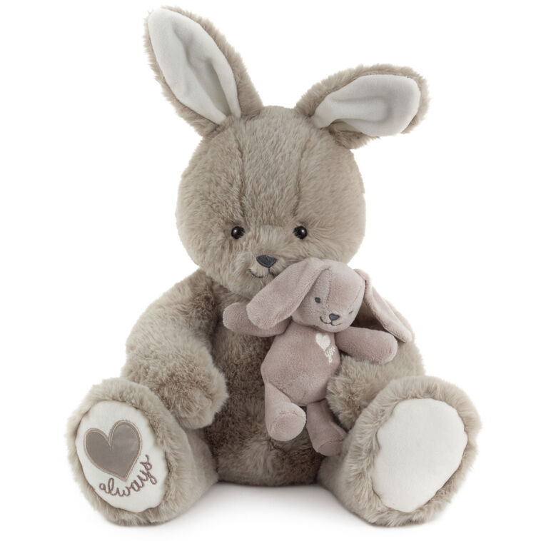 hallmark Big and Little Bunnies Plush Set of 2
