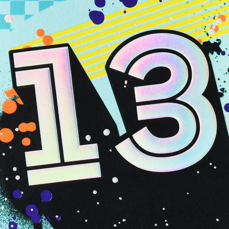 Hallmark Big Deal 13th Birthday Card