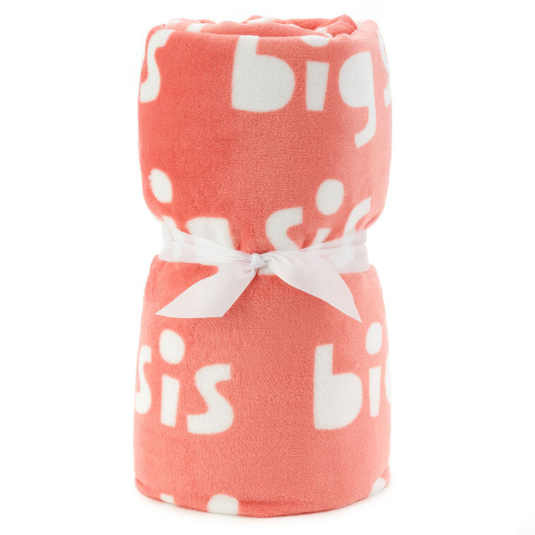 Hallmark Big Sis Fleece Blanket 50x60