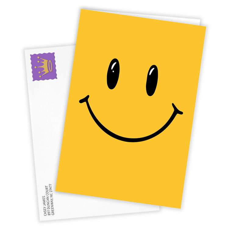Hallmark Big Smiley Face Custom Card