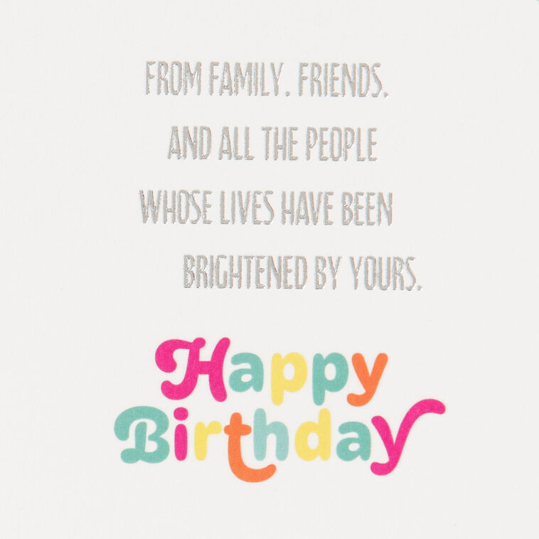 Hallmark Birthday Cake And Rainbows Birthday Card