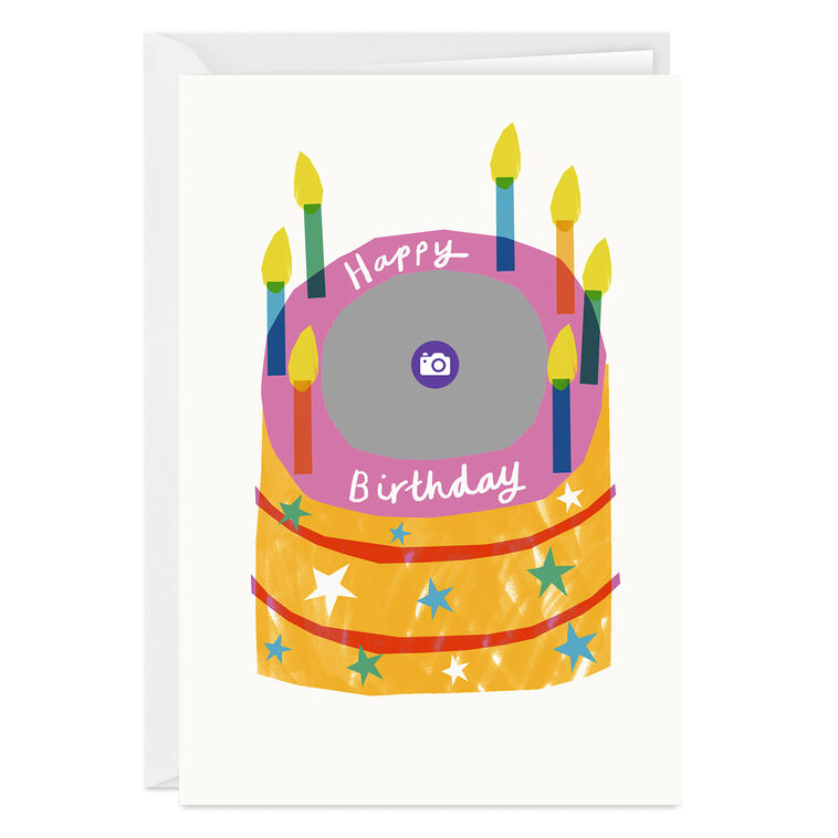 Hallmark Birthday Candles Custom Card
