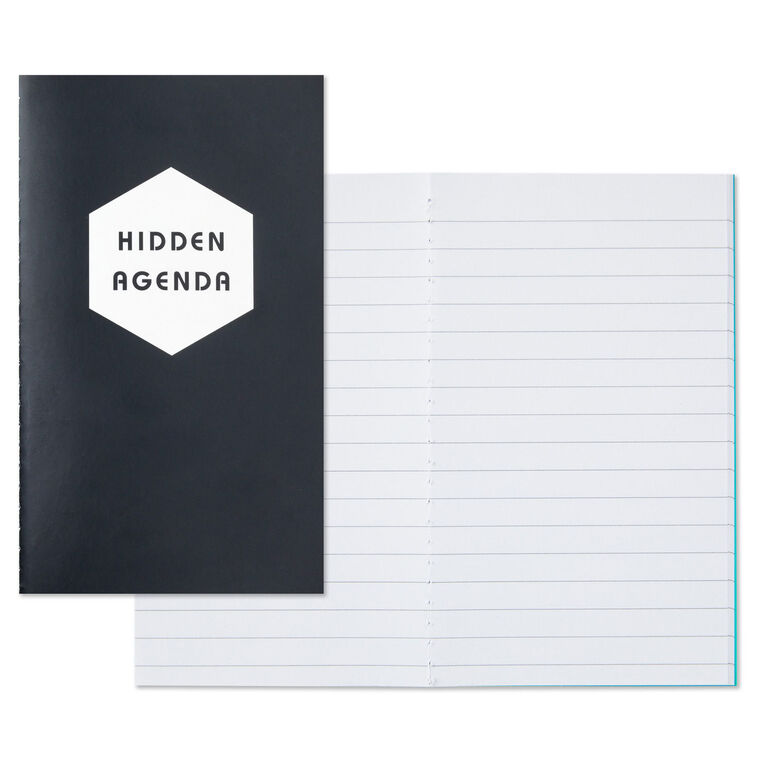 Hallmark Black And White Notebook And Memo Pad Set