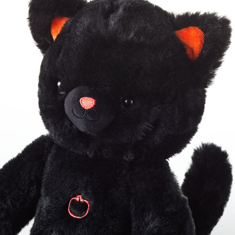 Hallmark Black Cat Halloween Plush With Sound 9.6"