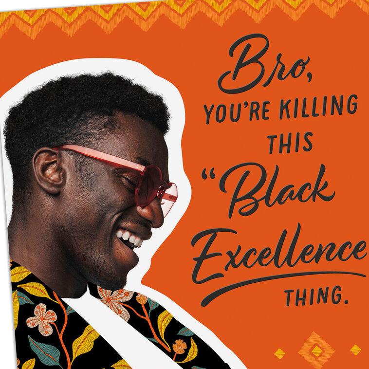Hallmark Black Excellence Birthday Card For Him