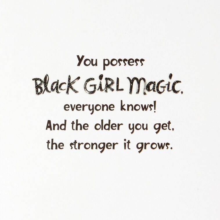 Hallmark Black Girl Magic Birthday Card For Her