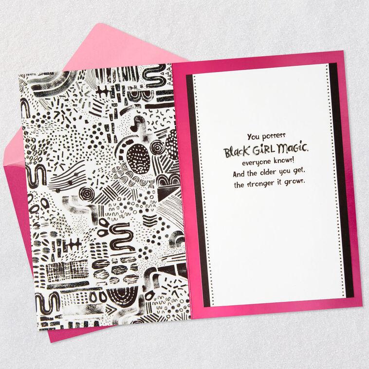 Hallmark Black Girl Magic Birthday Card For Her