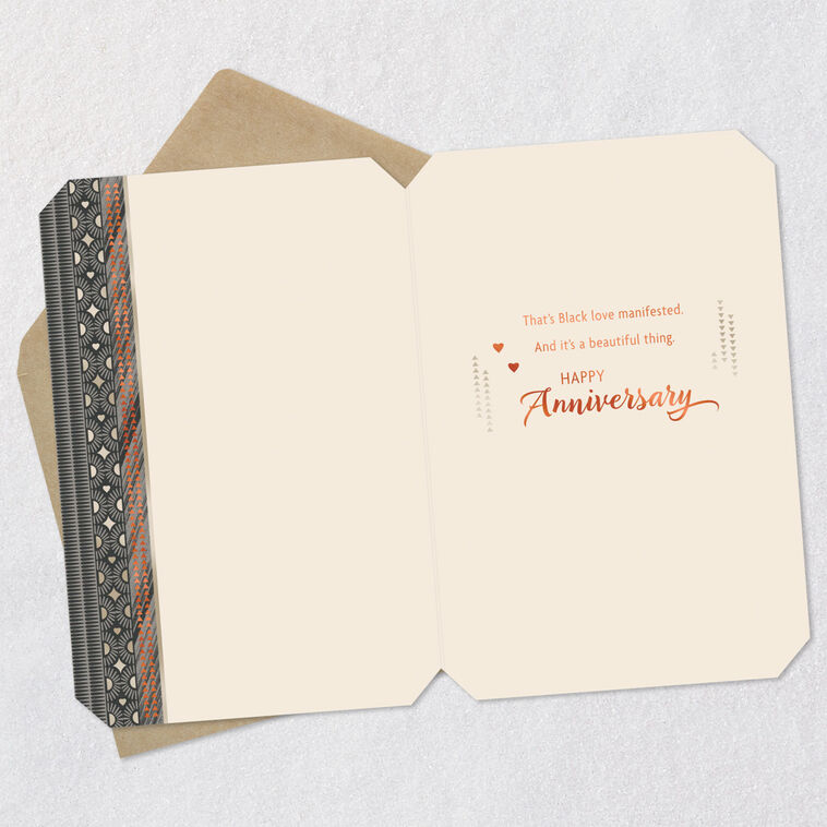Hallmark Black Love Manifested Anniversary Card