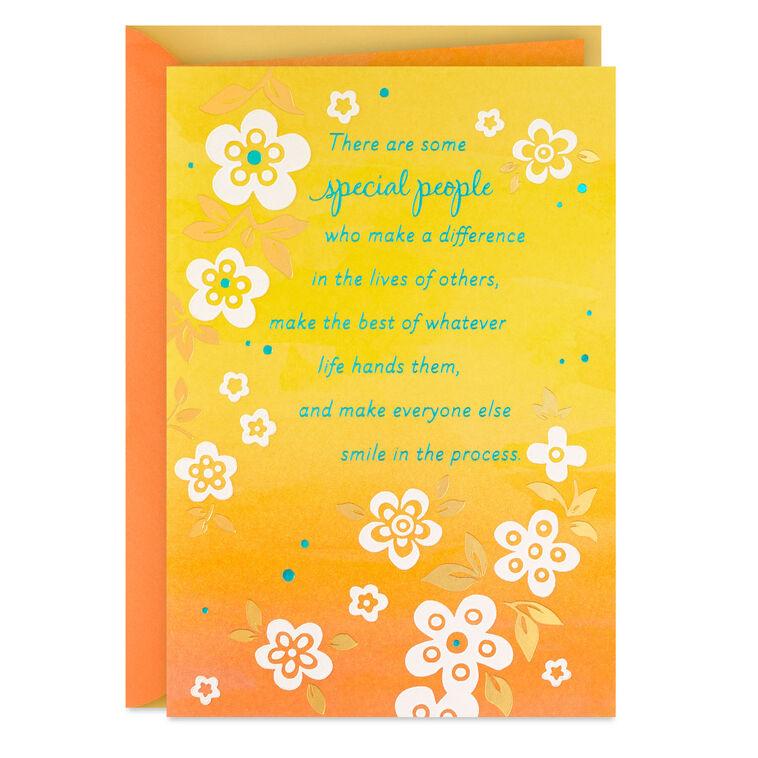 hallmark Blessed By Your Friendship Birthday Card
