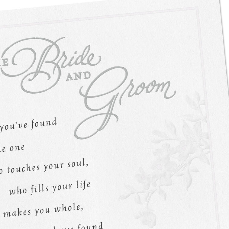 Hallmark Blessings And Best Wishes Wedding Card