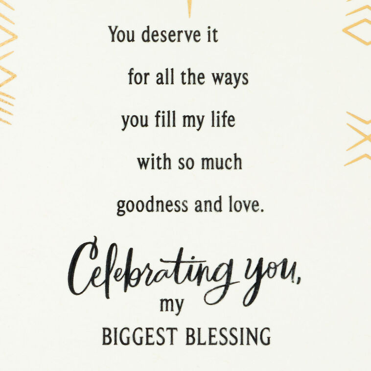 Hallmark Blessings For My Husband Birthday Card