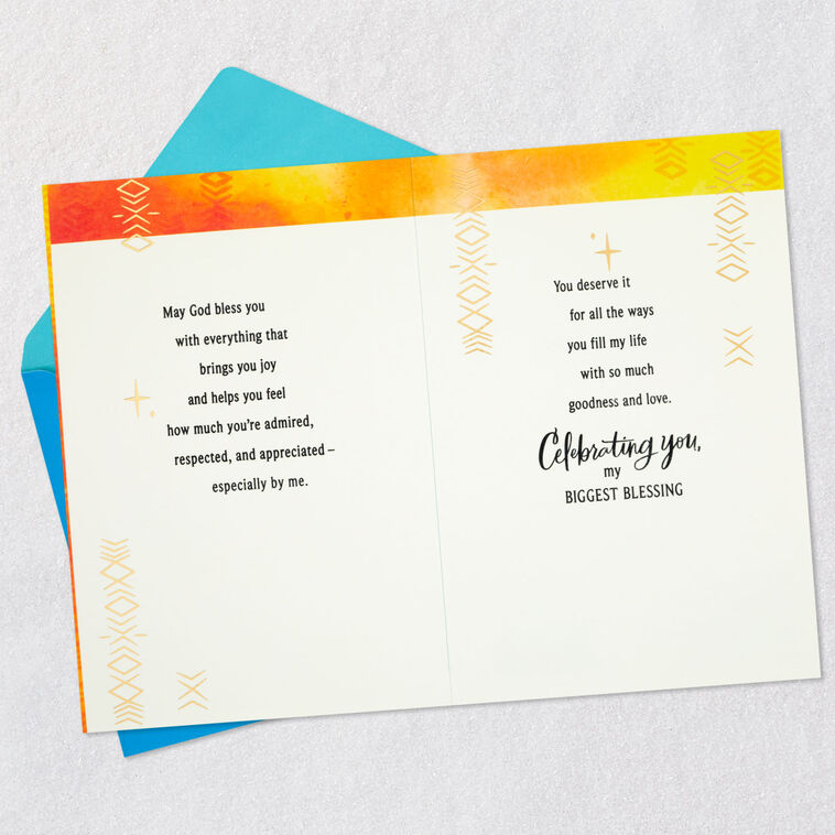 Hallmark Blessings For My Husband Birthday Card