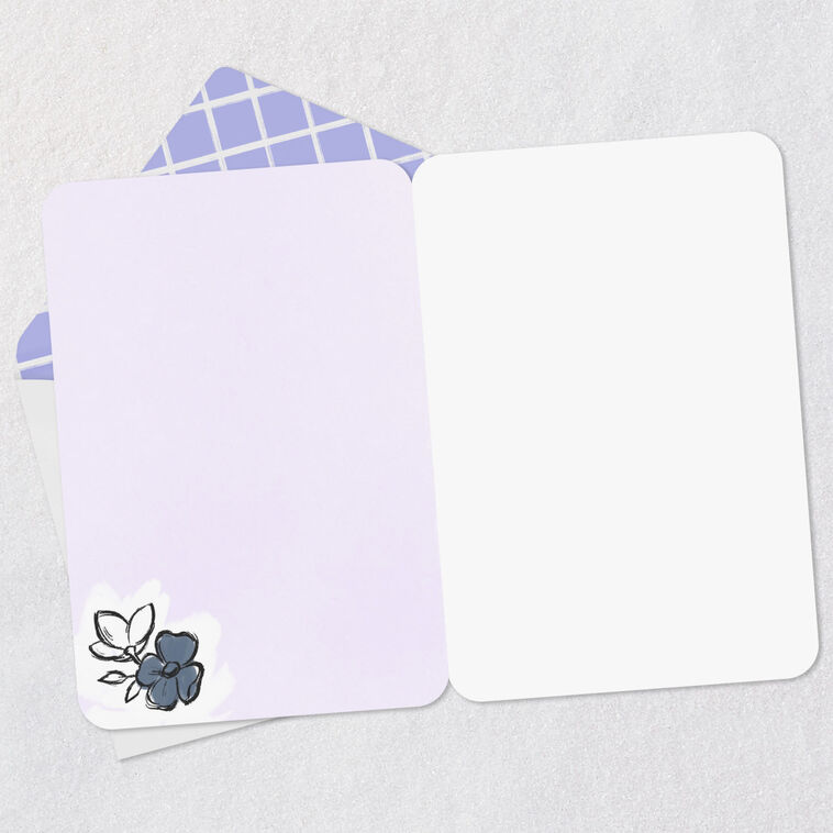 Hallmark Bluebird On Flowering Branch Blank Card