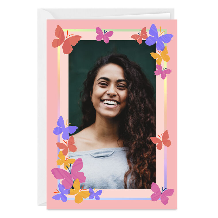 hallmark Boho Butterflies Custom Card