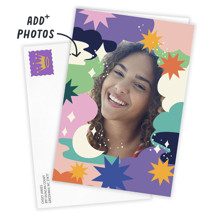 Hallmark Bold And Bright Celestial Custom Card