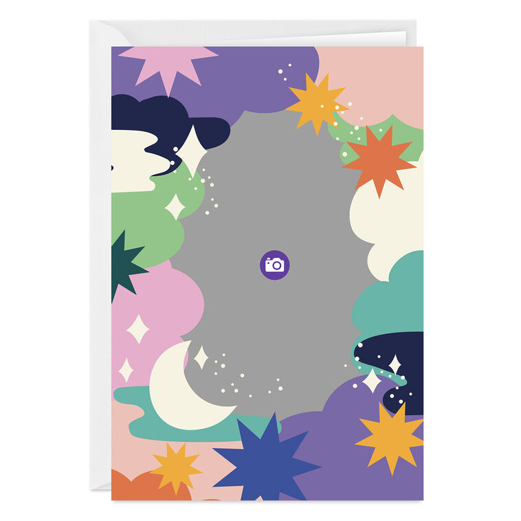 Hallmark Bold And Bright Celestial Custom Card