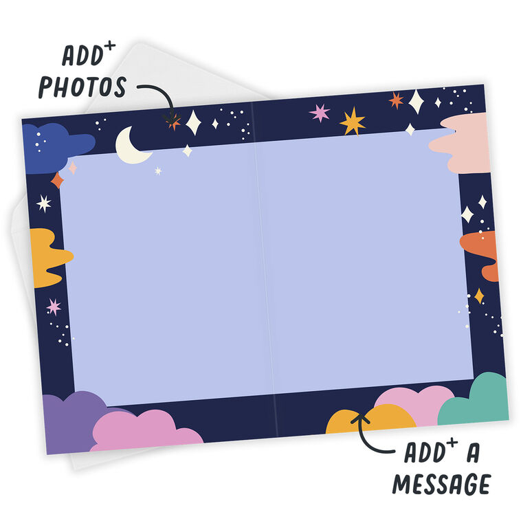Hallmark Bold And Bright Celestial Custom Card