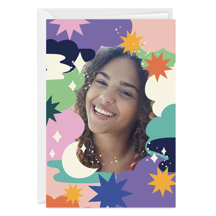 hallmark Bold and Bright Celestial Custom Card