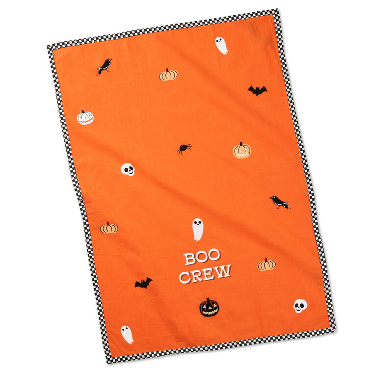 Hallmark Boo Crew Halloween Tea Towel 18x24