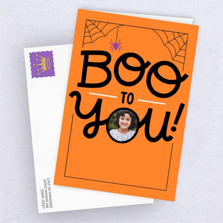 Hallmark Boo To You Custom Halloween Card