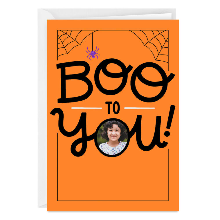 hallmark Boo to You Custom Halloween Card