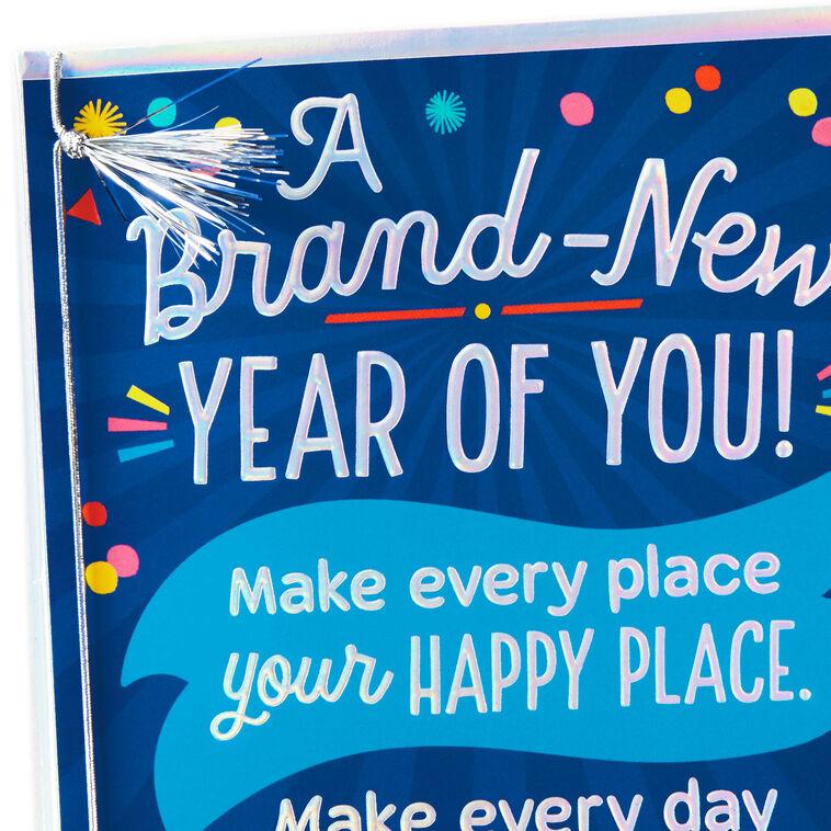 Hallmark Brand-New Year Of You Birthday Card