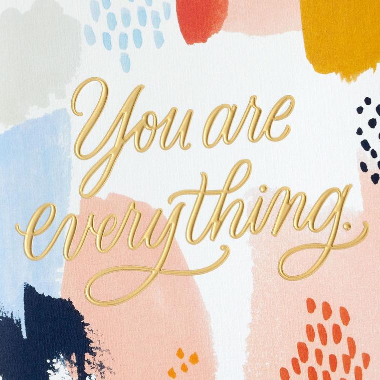 Hallmark Brave Beautiful Loved Birthday Card