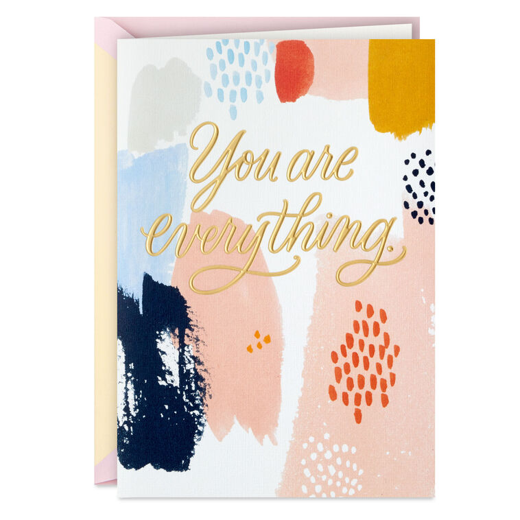 hallmark Brave Beautiful Loved Birthday Card