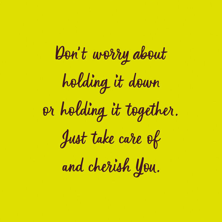 Hallmark Breathe Chile Encouragement Card