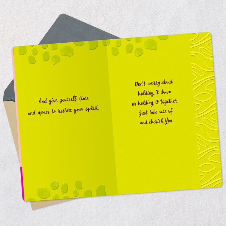 Hallmark Breathe Chile Encouragement Card