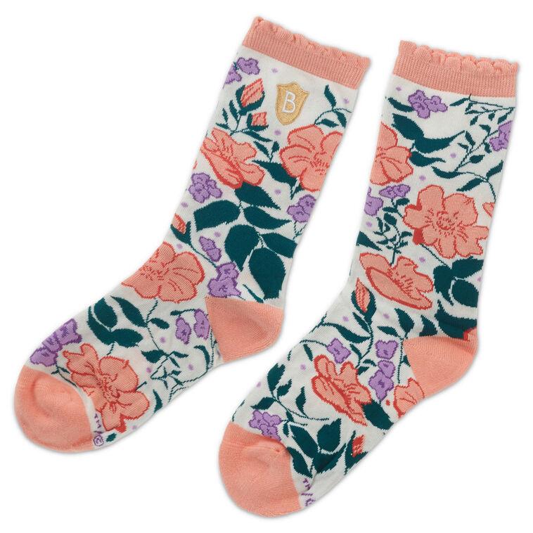 Hallmark Bridgerton Colorful Floral Socks