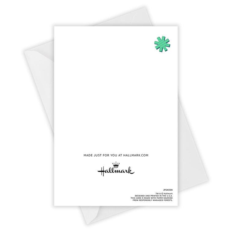 Hallmark Bright And Bold Custom Thank-You Card
