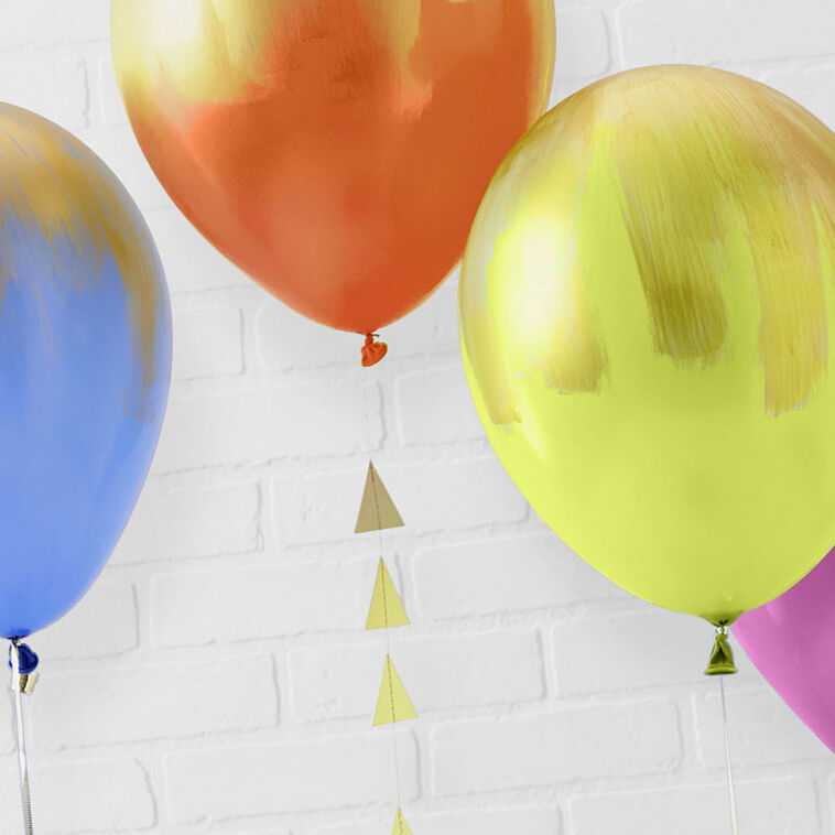 Hallmark Bright Balloons Blank Card