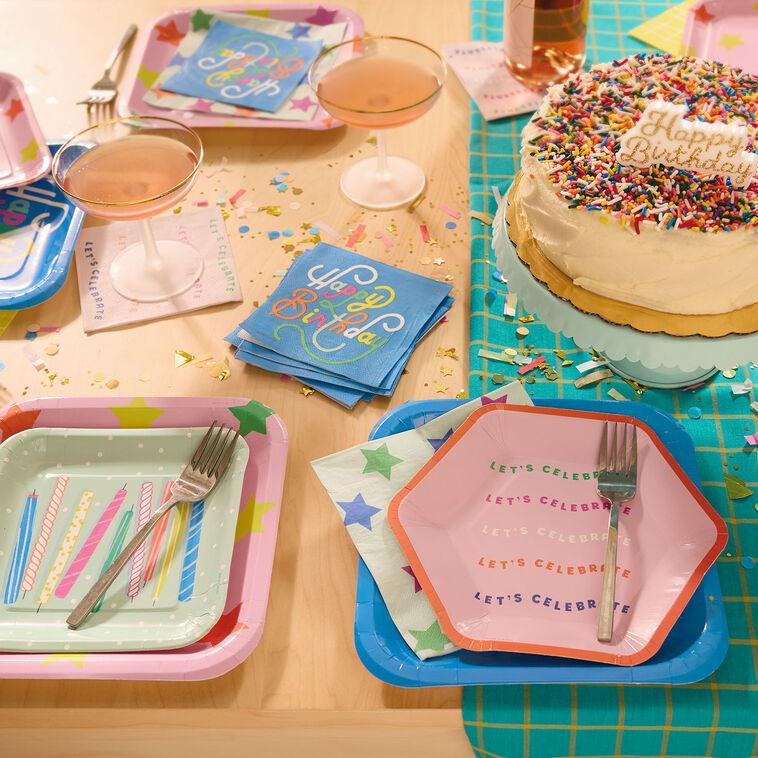 Hallmark Bright Birthday Party Essentials Set