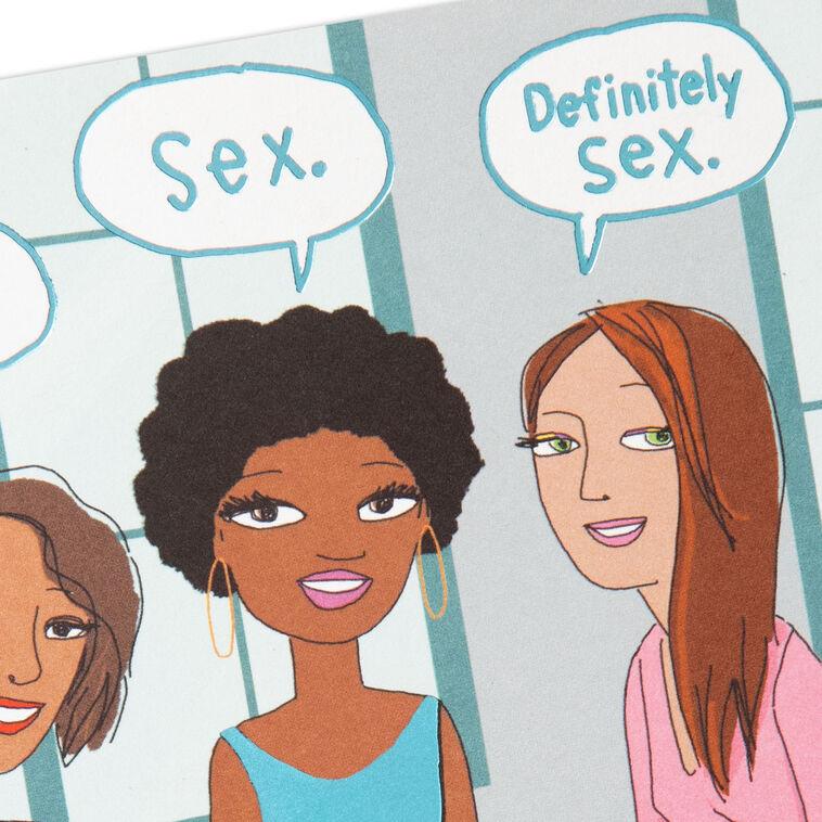 Hallmark Cake Or Sex Funny Birthday Card
