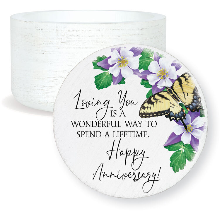hallmark Carson Anniversary Trinket Box