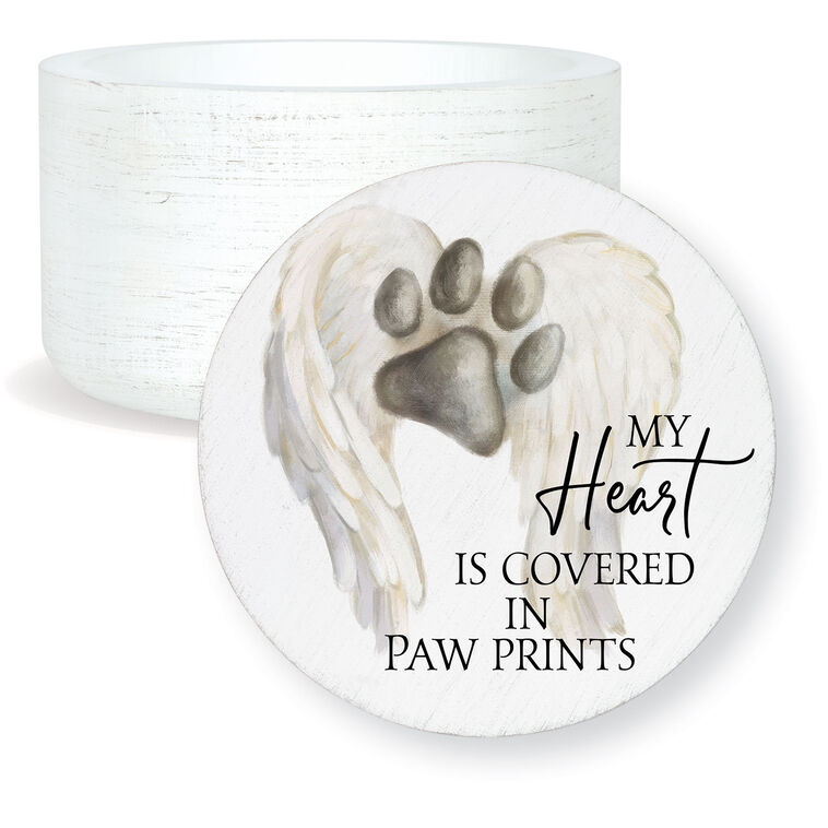 hallmark Carson Paw Prints Trinket Box
