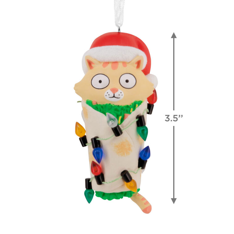 Hallmark Cat Purrito Hallmark Ornament