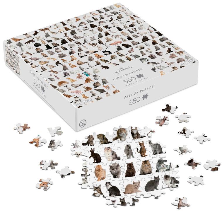 Hallmark Cats On Parade 550-Piece Jigsaw Puzzle
