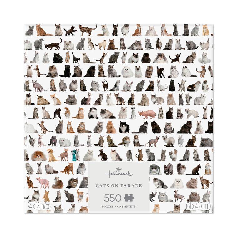 hallmark Cats on Parade 550-Piece Jigsaw Puzzle
