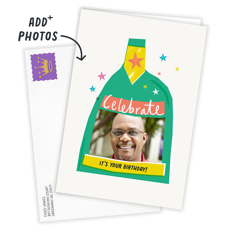 Hallmark Celebrate Custom Birthday Card