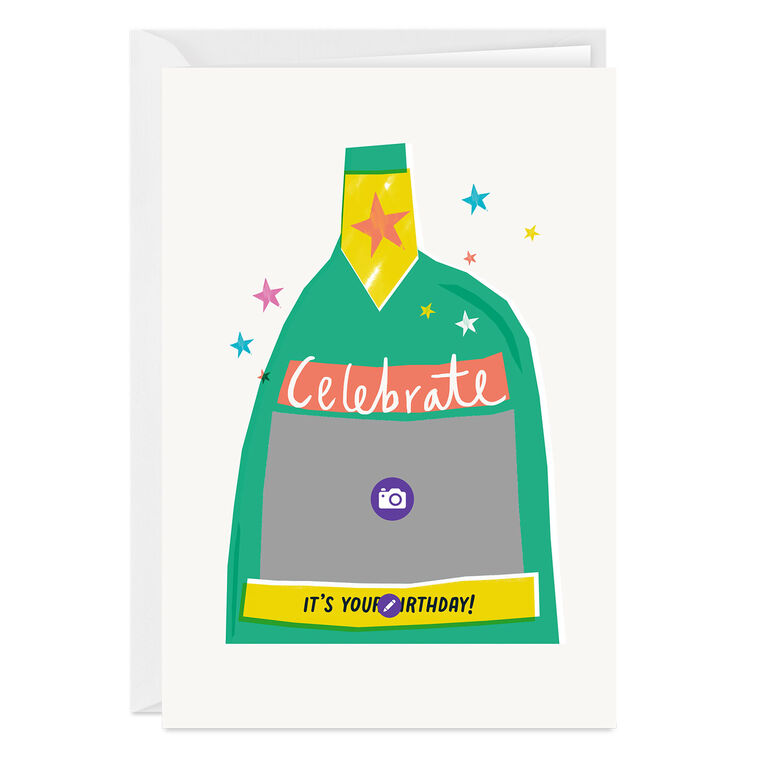 Hallmark Celebrate Custom Birthday Card