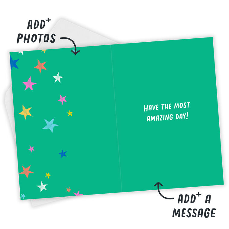 Hallmark Celebrate Custom Birthday Card