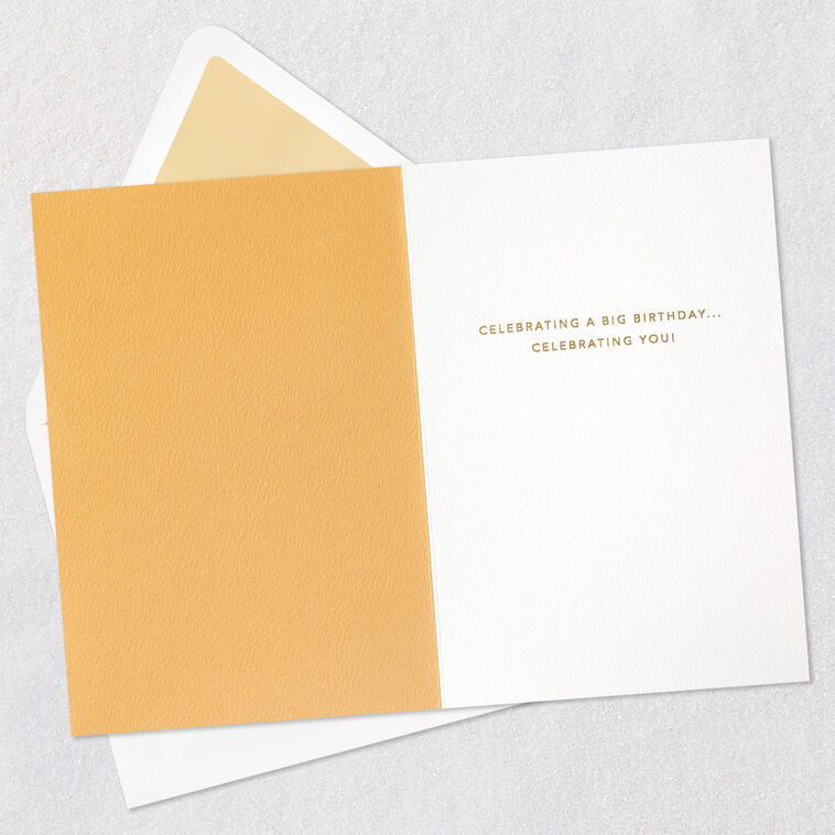 Hallmark Celebrating A Big Day 50th Birthday Card