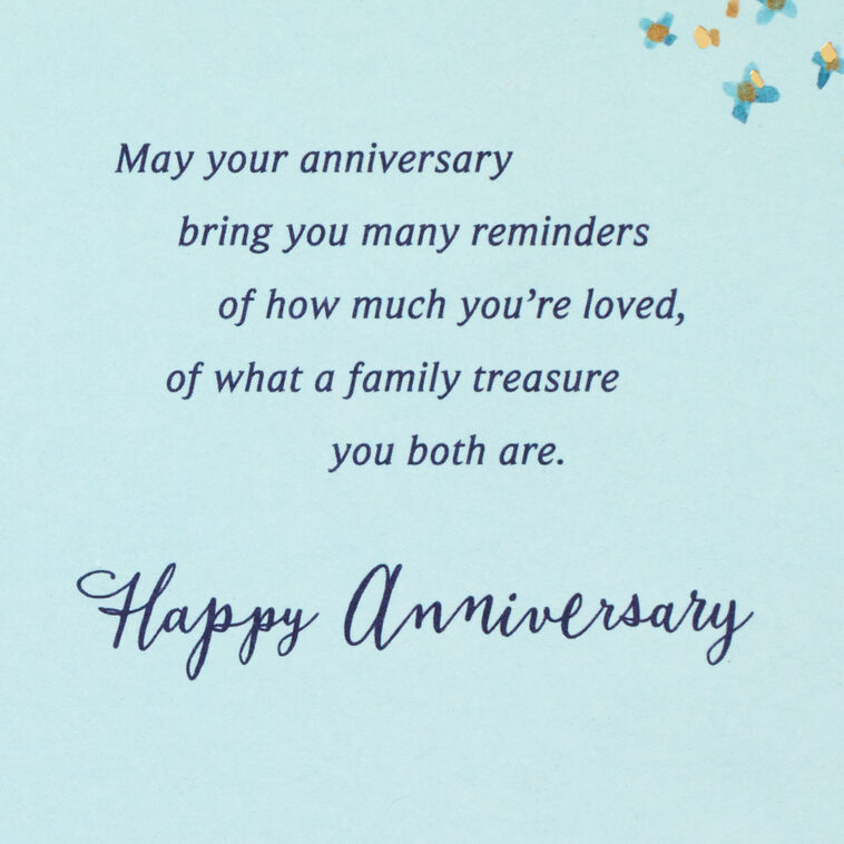 Hallmark Celebrating Family Anniversary Card